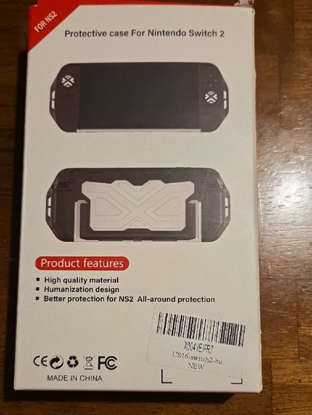 Nintendo Switch 2 Protective Case - Blue & White...NIB